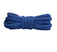 ZIHDKE 5 pares de cordones deportivos for hombres y mujeres, color plano semicircular, adecuados para Para Sneaker(Royal blue,70cm)