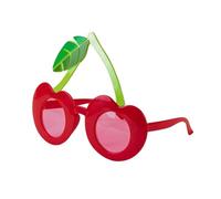ZIHDKE Gafas de fiesta cumpleaños la serie Fruit, accesorios fotografía plástico decorativos divertidos, 5 uds Para Fiesta(TYPE A)