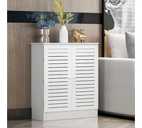 ZIHESY Cubre Radiadores Moderno, Cubreradiadores de Madera Cubre Radiador de PVC, Soporte de Exhibición de La Cubierta del Radiador, Decoración de Interiores del Hogar(70x80x20cm/27.6x31.5x7.9in)