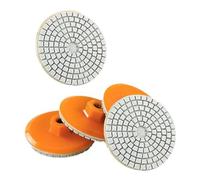 Ziiphon Disco Integrado de Corte y Pulido de Piedra, Para Amoladoras o Pulidoras de Pisos de MáRmol, HormigóN, Piedra