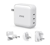 ZIKE Cargador USB C GaN de 140 W, 3 puertos, fuente de alimentación USB C, cargador PD3.1 PPS cargador rápido compatible con MacBook Pro, iPhone 16/15/15 Pro/14/14 Pro/13/12, iPad Air M2, iPad Pro M4