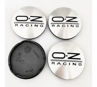 Zikger 4 x Tapas del buje para llanta para OZ Racing M595 O.Z 62 mm,Tapas centrales para Ruedas AntióXido Llanta Rueda Cubre Embellecedor Insignia,A