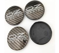 Zikger 4 x Tapas del buje para llanta para OZ Racing M595 O.Z 62 mm,Tapas centrales para Ruedas AntióXido Llanta Rueda Cubre Embellecedor Insignia,B