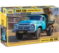ZIL -130 Camión Volquete 1:43 Kit De Modelo De Plástico ZVEZDA