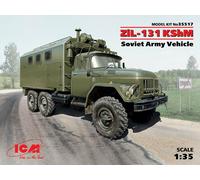 Zil-131 Kshm, Vehículo Del Ejército Soviético 1:35 Kit De Modelo De Plástico ICM