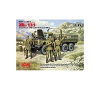 Zil-131 Soviet Truck Con Soviet Motorized Riflesmaquette Camión