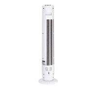 Zilan, 31" Ventilador tipo Torre, Temporizador de 2 Horas, 3 Ajustes de Velocidad, Oscilación, 45 Vatios