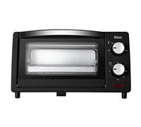zilan z şekil - Horno eléctrico de 9 litros, doble cristal de seguridad, temporizador, 2 unidades, resistencia al cuarzo, bandeja recogemigas, 1 bandeja cuadrada, rejilla cromada, 800 W, ZLN4328
