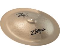 Zildjian 18" Z Custom China Plato de Batería Aleación B20 Bronze Explosivo Brillante y Potente para Escenario y Estudio