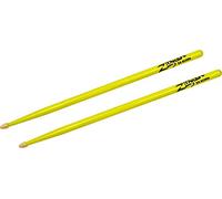 Zildjian 5A - Baquetas de neón, color amarillo