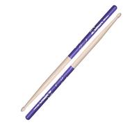 Zildjian 5B Hickory Drumsticks - Wood Tip - Purple DIP