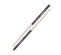 Zildjian 5B Hickory Drumsticks - Wood Tip - Black DIP