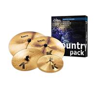 Zildjian K Paquete de platillos multicolor, par de 15 pulgadas, 17 pulgadas, 19 pulgadas, 20 pulgadas (K0801C)