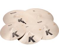Zildjian K0800 K Series Cymbal Box Set - 14" Hi-Hats, 16"/18" Thin Crash, 20" Ride, K Paquete