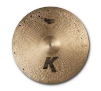 Zildjian K Zildjian Series - 22" Dark Medium Ride Cymbal | Tono complejo cálido, ataque de palo definido, rico sostenido lavado, listo para escenario y estudio, tamaño de 22 pulgadas