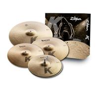 Zildjian K0800 K Series Cymbal Box Set - 14" Hi-Hats, 16"/18" Thin Crash, 20" Ride, K Paquete