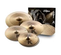 Zildjian KCD900 K Custom Series Dark Cymbal Box Set - 14" Hi-Hats, 16"/18" Crash, 20" Ride, Oscuro