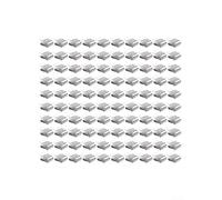 Zilimontt 100 clips de cable para panel solar, clips de gestión de cables de acero inoxidable 304 para módulos fotovoltaicos del hogar, kayaks, barcos de pesca, compatibles con