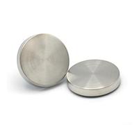 Zilimontt 16 tornillos de espejo galvanizados cromados de acero inoxidable, cubiertas decorativas resistentes para fijar espejos, vidrio, carpintería, paneles de baño, carteles y (12 mm)