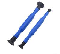 Zilimontt 2 herramientas de lapeado de válvula con agarre de ventosa para moler válvulas de motor, compatible con vehículos pequeños y grandes, construcción de goma de plástico amarillo y azul (azul)