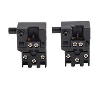 Zilimontt 2 piezas 651923-1 Interruptor de repuesto para sierras ingletadoras, componentes de herramientas eléctricas de metal y plástico, compatibles con los modelos Makita 5903R, 5103R, 5143R