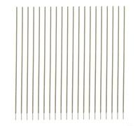 Zilimontt 20 varillas de soldadura de acero inoxidable A102 de 1,0 mm a 4,0 mm, electrodos E308-16 de baja salpicadura, CC CA compatible con estructuras de acero 304 para 301 302 (1,4 mm)