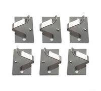 Zilimontt 50 ganchos sin alambre para colgar al aire libre con parte trasera de metal en 2 tamaños para Navidad, boda, cumpleaños, decoración diaria fuerte o luces de agarre (S)