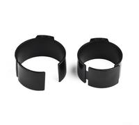 Zilimontt Adaptador de banda de abrazadera de desviador delantero para anillo para conversión de 34,9 mm a 31,8 mm de diámetro, arandela trasera de plástico para desviadores delanteros compatible con