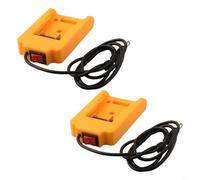 Zilimontt Adaptador de cable de alimentación CC para antena Starlink Mini Dish compatible con baterías de litio DeWalt de 18 V/20 V DCB182/DCB183/DCB200/DCB201/DCB203/DCB204/DCB205/DCB206 (con)