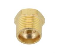 Zilimontt Adaptador de conector de latón para roscas NPT, 1/8NPT a 1/4NPT, 3/8NPT a 1/4NPT, 3/8NPT a 1/8NPT, 1/2NPT a 3/8NPT, 1/2NPT a 1/4NPT, 3/4NPT a (3/8NPT-1/8NPT)