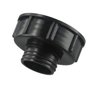 Zilimontt Adaptador de tanque IBC S100x8 a DN60 DN61 Ton, reductor de rosca de 100 mm a 60 mm, ajuste de plástico de larga duración para tanques de agua y contenedores IBC, fácil
