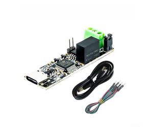 Zilimontt Adaptador USB a CAN MKS CANable V2.0 Pro, herramienta de analizador de bus CAN con aislamiento de 5,7 kV, soporta CAN-FD hasta 5 m de baudio, STM32G431 para depuración industrial (Canable