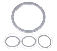 Zilimontt AL6061 - Espaciador de buje libre de aluminio para carretera para pedalier de bicicleta y ajuste de casete, arandela de doble grosor de 0.8 mm/2 mm compatible con Campagnolo (plata 1.8 mm)