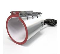 Zilimontt Almohadilla de prensa de calor de silicona para máquina de sublimación de tazas, alimentación manual de papel, 28 páginas/minuto, rango de -17.8-204.4 °C, potencia de 250 W-500 W para