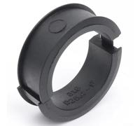 Zilimontt Arandela reductora de manillar de bicicleta de 31,8 mm a 25,4 mm/22,2 mm, adaptador espaciador de metal para montaje de computadora o vástago, junta antideslizante que absorbe los golpes