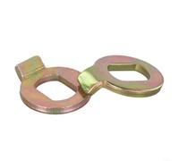 Zilimontt Arandelas eléctricas antirrotación para motor de cubo de bicicleta, acero para ajuste de eje M14, componente eléctrico de larga duración para un montaje y rotación seguros del motor (para