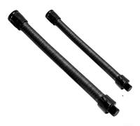 Zilimontt Barra de extensión flexible de 1/2 unidad de 12,5 mm, interfaz cuadrada con cuentas anticaídas para espacios reducidos, construcción de acero de resorte de larga duración, cabeza reforzada