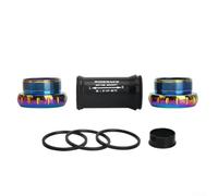 Zilimontt BB52 - Soporte inferior de rodamiento de bolas de cerámica para bicicletas, ancho de carcasa de 68-73 mm, marco de aleación de aluminio, eje central de 24 mm, compatible con bicicleta de