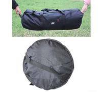 Zilimontt Bolsa de almacenamiento plegable grande para tienda de campaña y senderismo, tela Oxford 300D resistente con revestimiento de poliuretano, resistente a la humedad, asas dobles, bolsillo