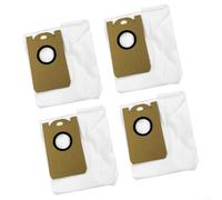 Zilimontt Bolsas desechables de gran capacidad para aspiradora Tikom L8000 Plus y SD40, bolsas de polvo de 3.5 L de vaciado automático con filtración avanzada, forros de repuesto no tejidos (paquete