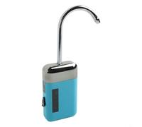 Zilimontt Bomba dispensadora de agua de pesca impermeable con oxigenación automática y función aireadora Live Well para pescadores, agua activada por sensor inteligente (azul)