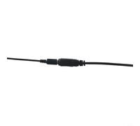 Zilimontt Cable adaptador de entrada auxiliar 5.0 con micrófono para estéreo de coche Fiesta 2008-2010, reproducción de música manos libres a través de interfaz de audio de 3,5 mm, 5-12 V Compa