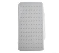 Zilimontt Caja transparente para anzuelos de pesca con mosca, contenedor de almacenamiento impermeable con inserto de espuma para organizar moscas y anzuelos, polipropileno ligero para material EVA