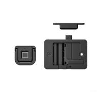 Zilimontt Cerradura biométrica de gabinete con huellas dactilares para seguridad de cajón sin llave, pestillo de gabinete con construcción ABS, diseño antirrobo, batería de larga duración, para el