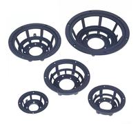Zilimontt Cesta de aluminio para marco de altavoz, soporte de subwoofer de audio profesional, piezas de repuesto para reparación de altavoces de 3, 4, 5, 6.5 y 8 pulgadas, 1 unidad (8 pulgadas)
