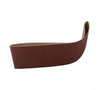 Zilimontt Cinta de lijado de óxido de aluminio abrasivo de 100 x 915 mm con respaldo de tela para lijadoras de banda, opciones de grano 40-1000, molienda antiestática de larga duración y (80#)