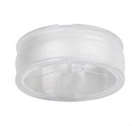 Zilimontt Cinta soluble en agua PVA de 10 m para aparejos de alimentación de carpas, 35 mm/20 mm/17 mm de ancho, cuerda de disolución de bolsa de cebo transparente, compatible con PVA (10 x 35)
