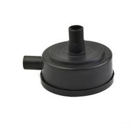 Zilimontt Compresor de aire silenciador reductor de ruido, filtro de aire de 20 mm, accesorios de bomba para compresores de pistón, construcción de plástico negro y papel