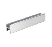 Zilimontt Conector de base para paneles de base de cocina, ajuste de junta de esquina de 90° en plata, aluminio y plástico, para una transición perfecta entre zócalos, paquete de 1 (altura - 10 cm)