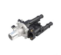 Zilimontt Conjunto de termostato para Astra y vehículos, número de pieza de calidad OEM 96984102, módulo de carcasa de termostato negro para motor